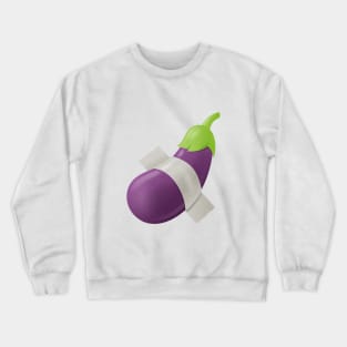 Duct Tape Eggplant Crewneck Sweatshirt